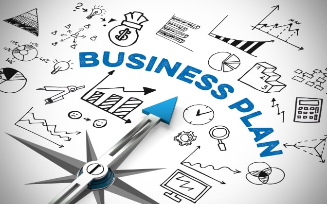 Kompass Businessplan Grafik