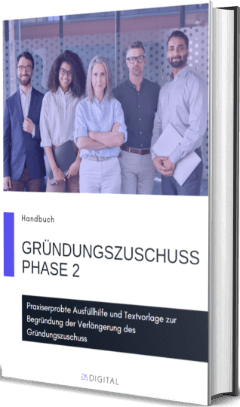 Gründungszuschuss Phase 2 - Handbuch Cover