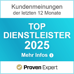 Proven Expert Badge - Top Dienstleister 2025